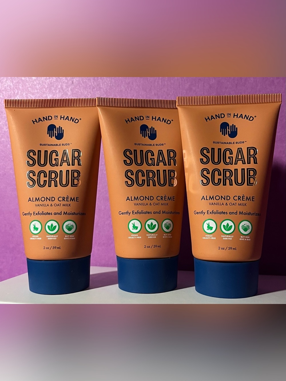 HAND IN HAND® - Almond Crème Sugar Scrub - 3/$14